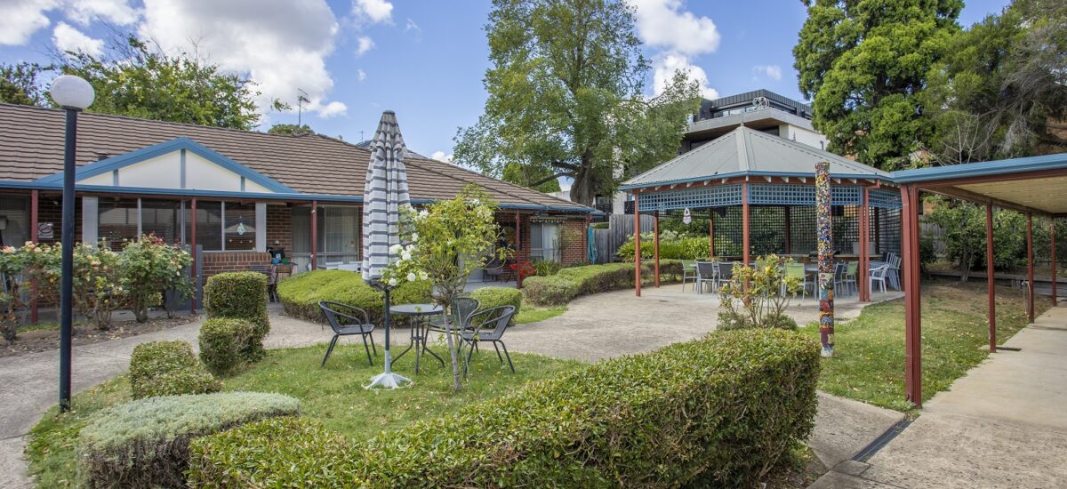gazebo and gardens