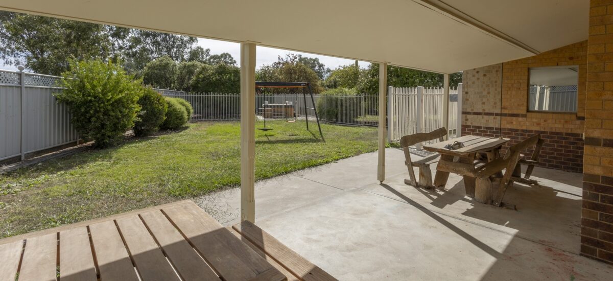 backyard seating