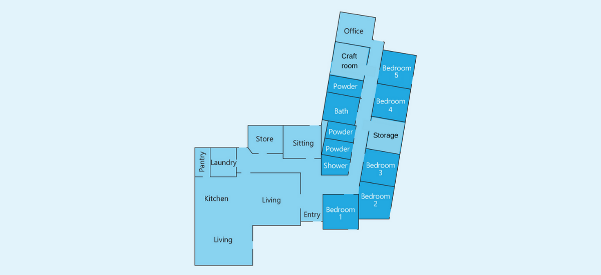 Supported Independent Living property floorplan in Warranwood