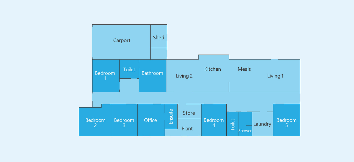 Supported Independent Living property floorplan in Kew