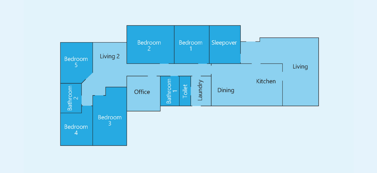 Supported Independent Living property floorplan in Bell Park